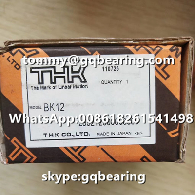 Aplicación de la máquina CNC THK BK30 Unidades de deslizamiento de apoyo de tornillo de tipo cuadrado