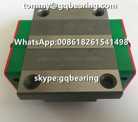 Tipo de carga pesada de alta precisión Hiwin HGW30CC HGW30CCZAC rodamiento lineal de deslizamiento