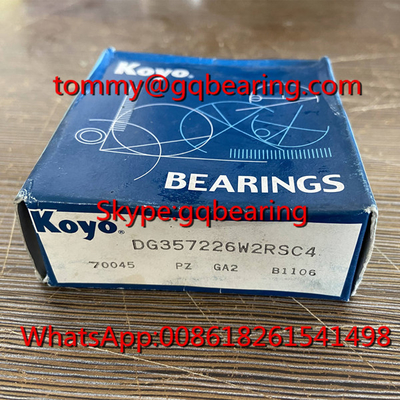 Material de acero cromado Koyo DG357226W2RSC4 rodamiento de bolas de ranura profunda para automóviles