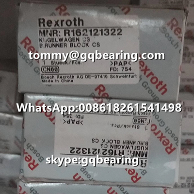Rexroth R162121322 Material de acero de tipo estrecho longitud estándar altura alta bloque lineal