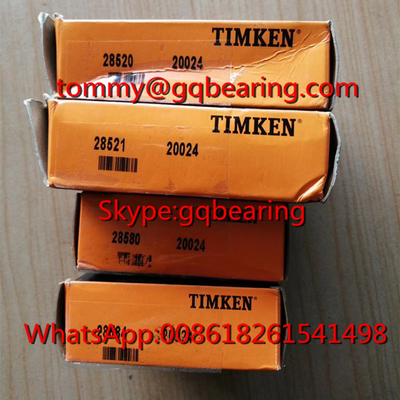 Gcr15 Material de acero TIMKEN 28580/28521 Serie de pulgadas rodamientos de rodillos cónicos